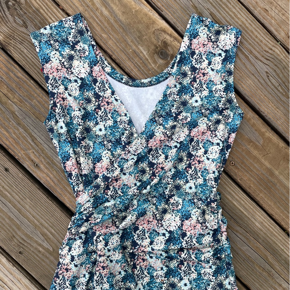 Patagonia Seabrook Twist Dress Funai Floral Womens Small - Picture 6 of 12